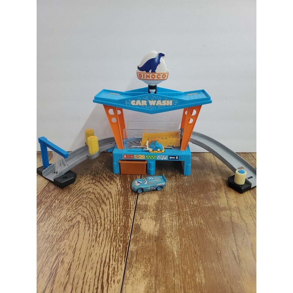 Disney Pixar Cars DINOCO car Wash Playset Tracks For Color Changers GTK91